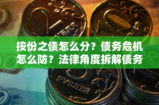 武汉按份之债怎么分？债务危机怎么防？法律角度拆解债务分配与风险自保指南