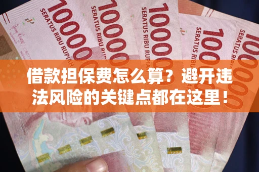 武汉借款担保费怎么算？避开违法风险的关键点都在这里！
