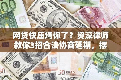 武汉网贷快压垮你了？资深律师教你3招合法协商延期，摆脱暴力催收！