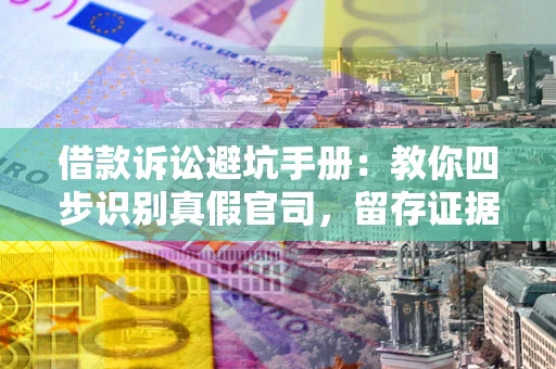 武汉借款诉讼避坑手册：教你四步识别真假官司，留存证据不踩雷