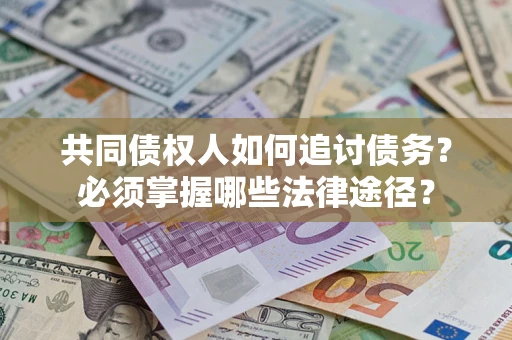 武汉共同债权人如何追讨债务？必须掌握哪些法律途径？