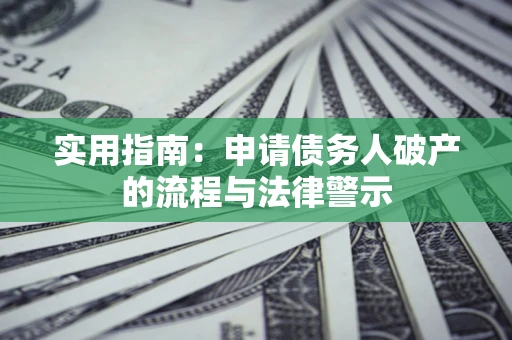 武汉实用指南：申请债务人破产的流程与法律警示