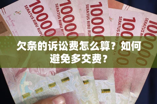 武汉欠条的诉讼费怎么算？如何避免多交费？
