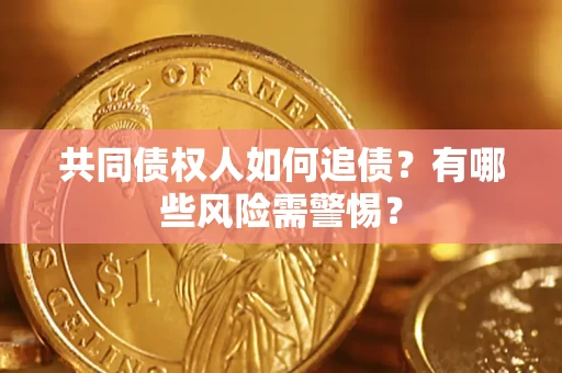 武汉共同债权人如何追债？有哪些风险需警惕？