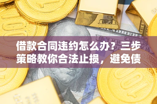 武汉借款合同违约怎么办？三步策略教你合法止损，避免债务危机升级