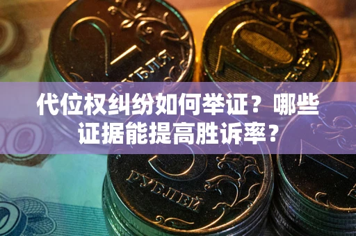 武汉代位权纠纷如何举证？哪些证据能提高胜诉率？