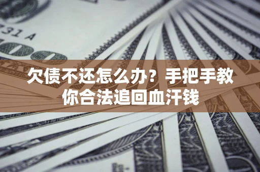 武汉欠债不还怎么办?手把手教你合法追回血汗钱 武汉欠债不还怎么办?手把手教你合法追回血汗钱