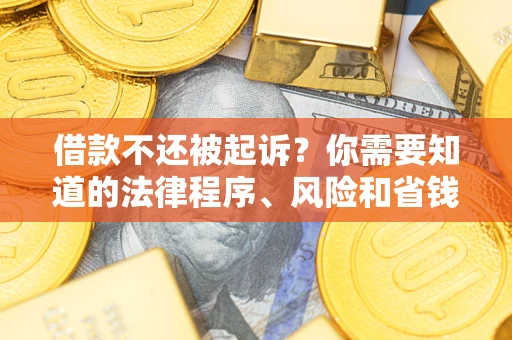 武汉借款不还被起诉？你需要知道的法律程序、风险和省钱技巧