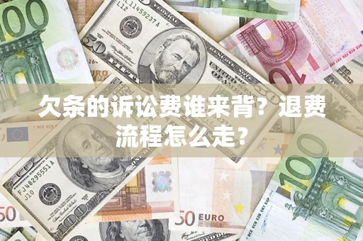 武汉欠条的诉讼费谁来背？退费流程怎么走？